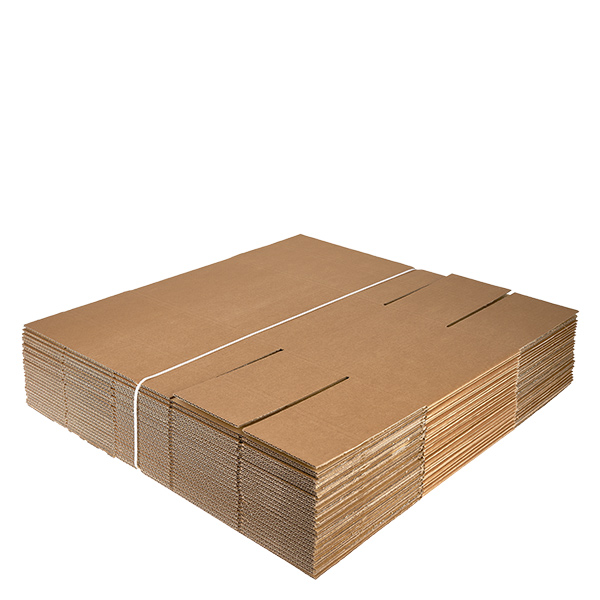 Gläserkartons (25 Stück) mit 6 Fächern 339x225x221mm