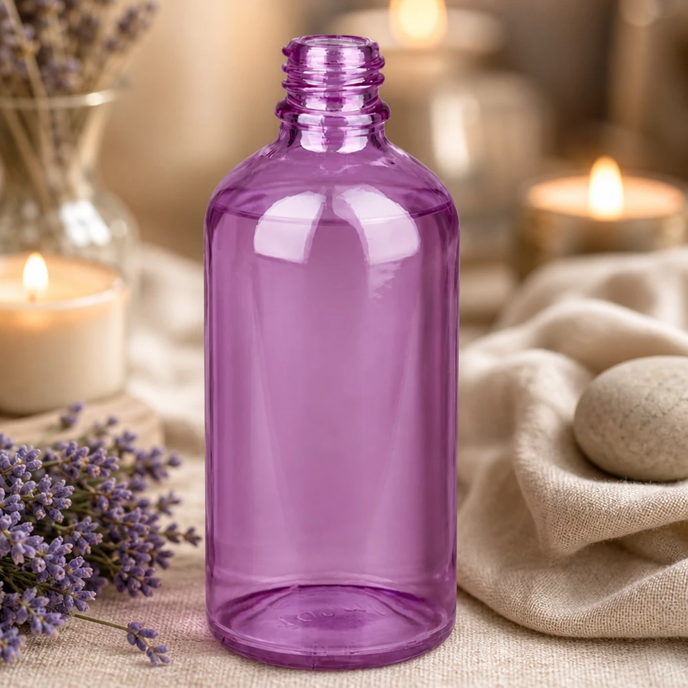 100ml Apothekenflasche PurpleLine UT18/100 UNiTWIST violettes Glas für professionelle Anwendung Pacadura