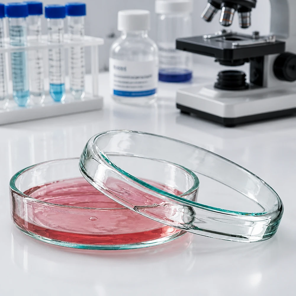 Petrischale 70x15mm Glas Petrischale 70x15mm aus Borosilikatglas für mikrobiologische Laboranwendungen im Fachhandel