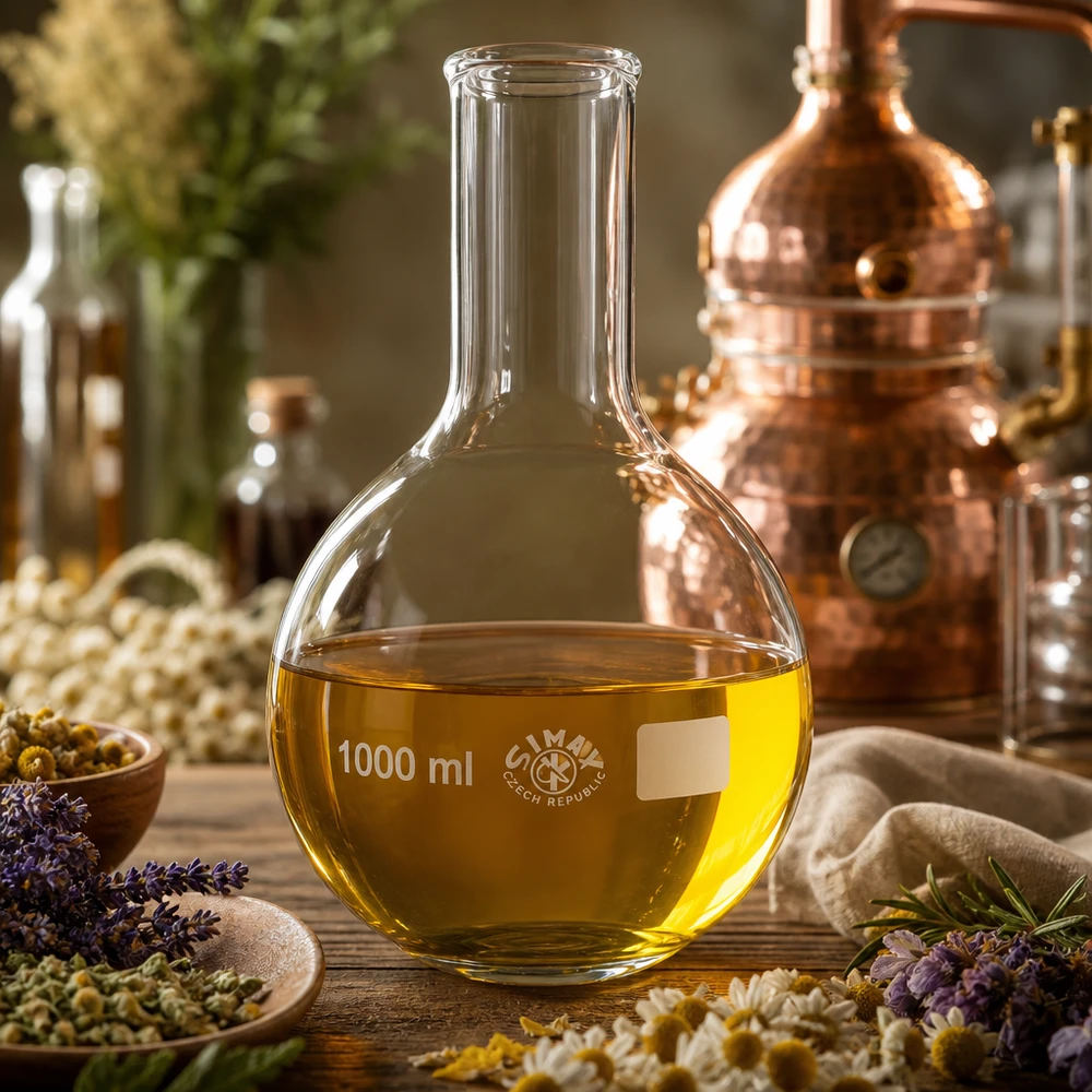Stehkolben 1000ml Enghals Stehkolben 1000ml Enghals Borosilikatglas für professionelle Laboranwendungen und gewerbliche Destillation