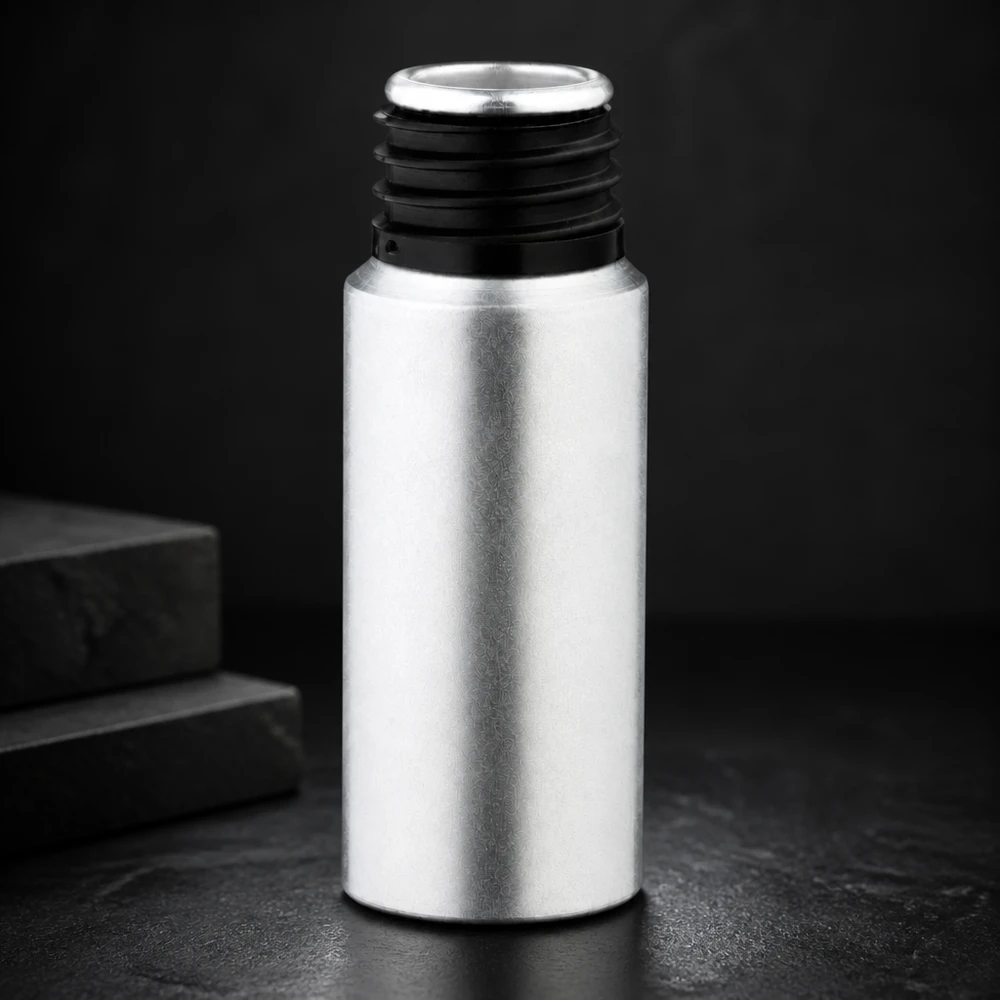 20ml gebeizte Aluflasche 20ml gebeizte Aluminiumflasche für professionelle Anwendung im Fachhandel bei Pacadura de