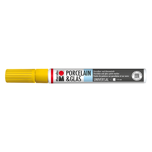 Malstift Sonnengelb 1-2mm für Glas/Porzellan