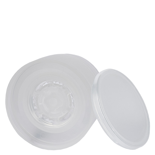 Salz-/Gewürzglas Deckel mit Vario Mühle weiß