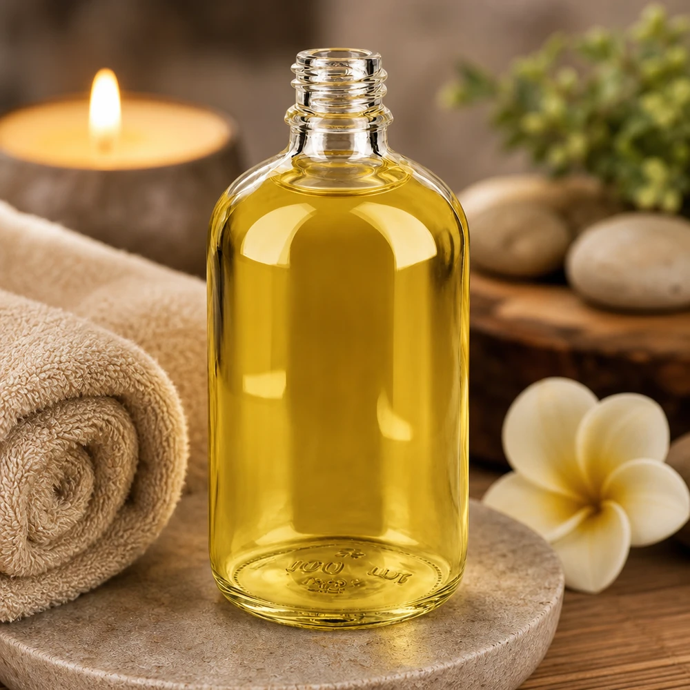 100ml klare Apothekenflasche aus ApoGlas für professionelle Anwendung in Kosmetik und Pharmazie bei Pacadura