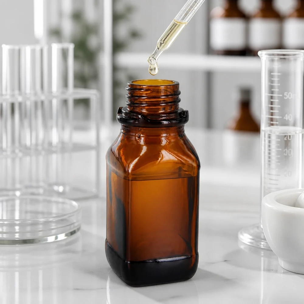 100ml Chemikalienflasche Braunglas - Professionelle Laborausstattung 100ml Chemikalienflasche Braunglas - Professionelle Laborausstattung