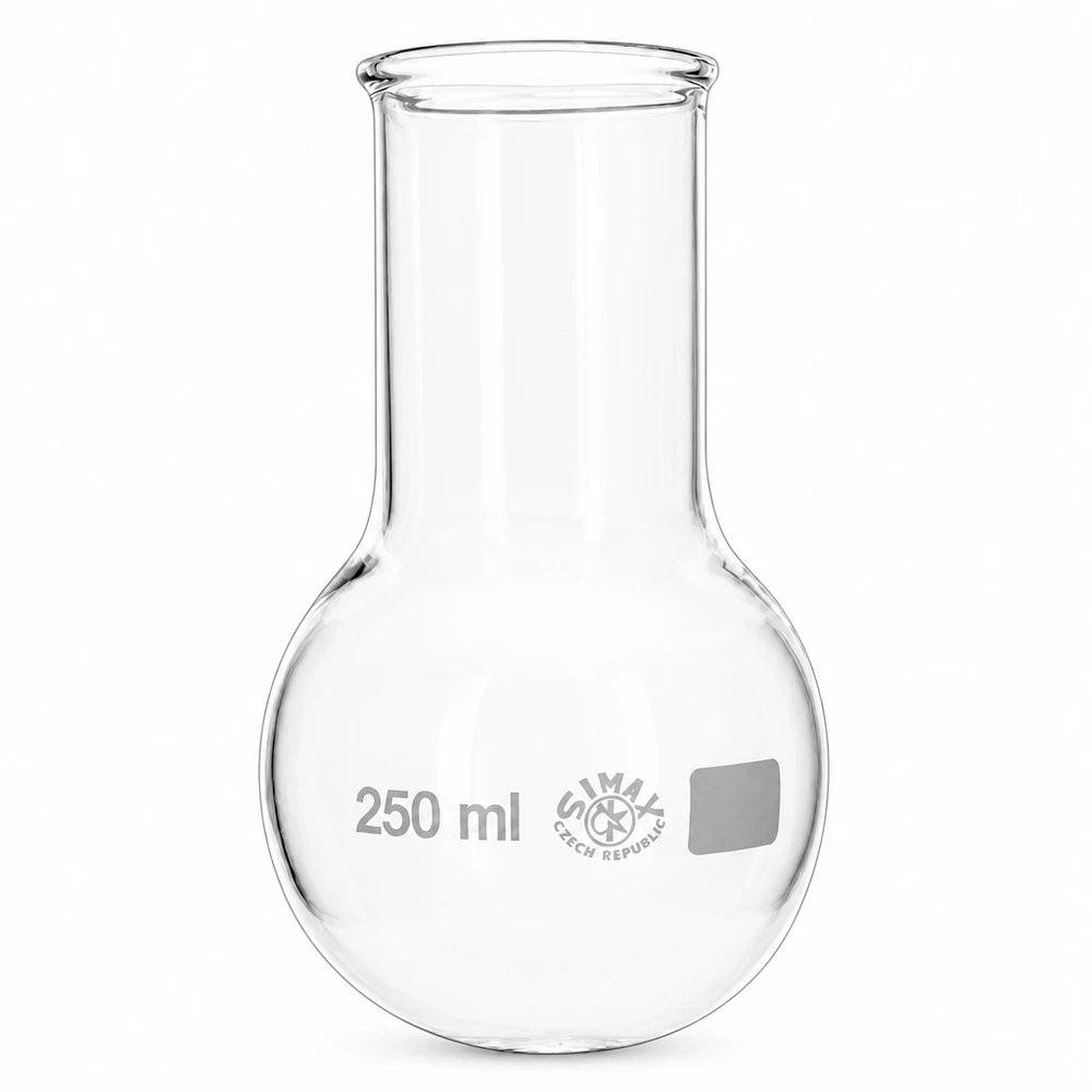 Rundkolben 250ml Weithals Rundkolben 250ml Weithals aus Borosilikatglas für Labor und Industrie - professionelle Laborausstattung bei Pacadura