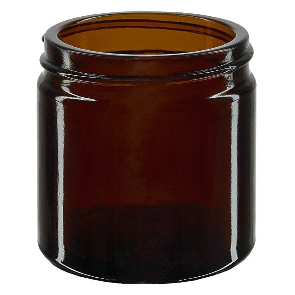 60ml Glastiegel. braun ohne Deckel, Gewinde 51mm/R3 ApoGlas 60ml Glastiegel. braun ohne Deckel, Gewinde 51mm/R3 ApoGlas
