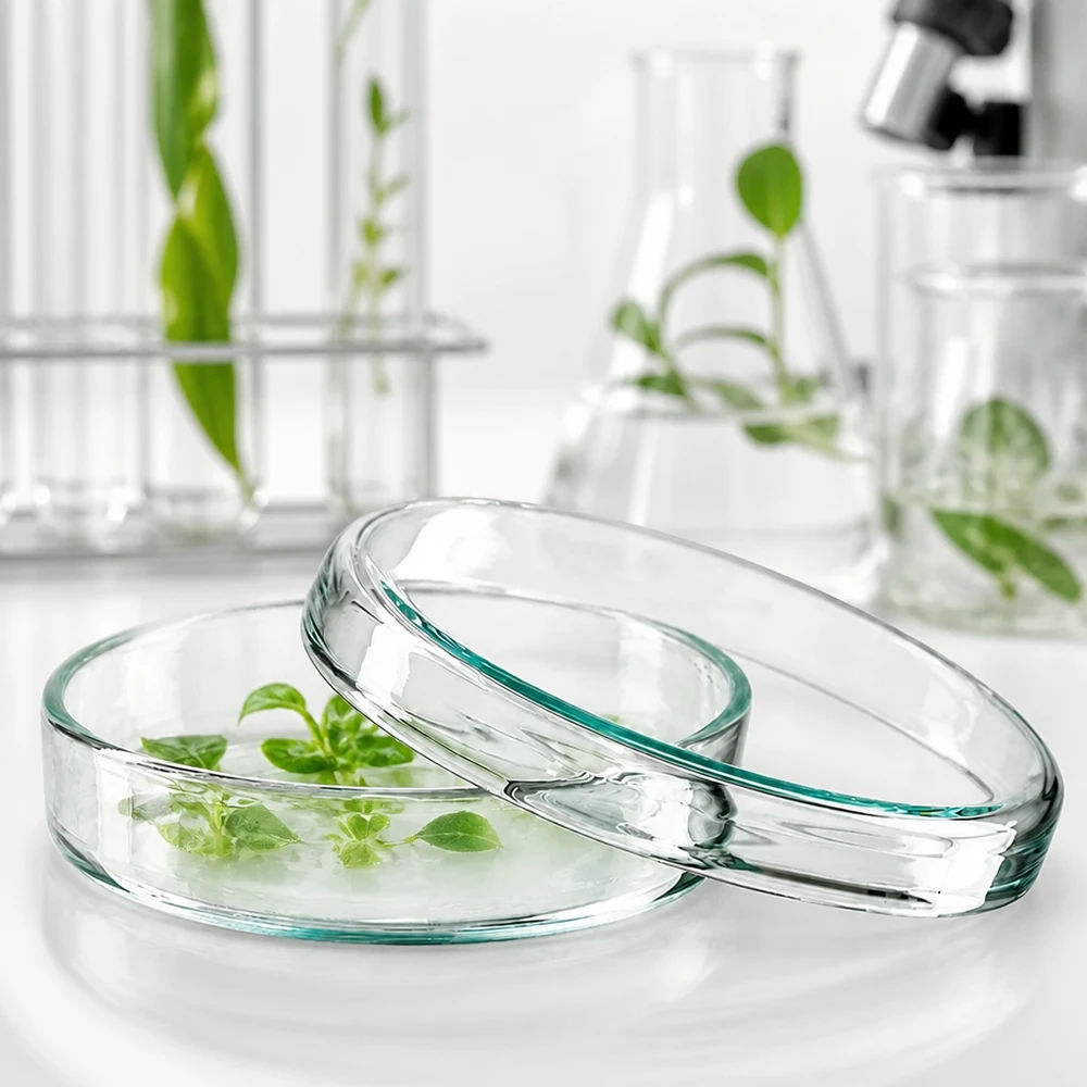 Petrischale 70x15mm Glas Petrischale 70x15mm aus Borosilikatglas für Labor und Wissenschaft professioneller Einsatz