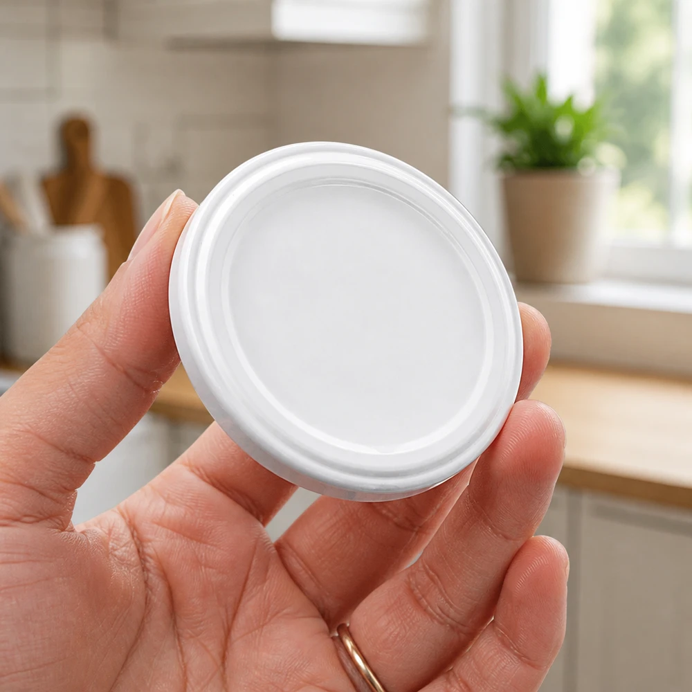 63mm BioSeal Deckel weiß (TO63) UNiTWIST UNiTWIST TO63 Twist-Off-Deckel weiss BioSeal BPA-frei unitemp Metalldeckel Einmachglas Großhandel