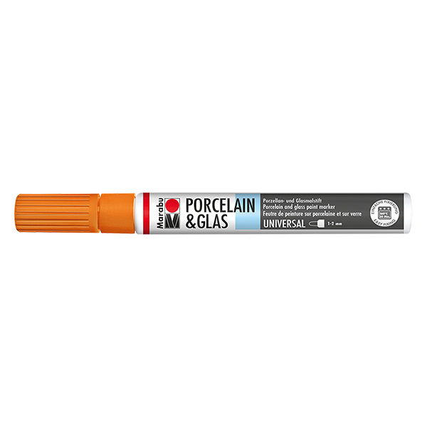 Malstift Mandarine 1-2mm für Glas/Porzellan