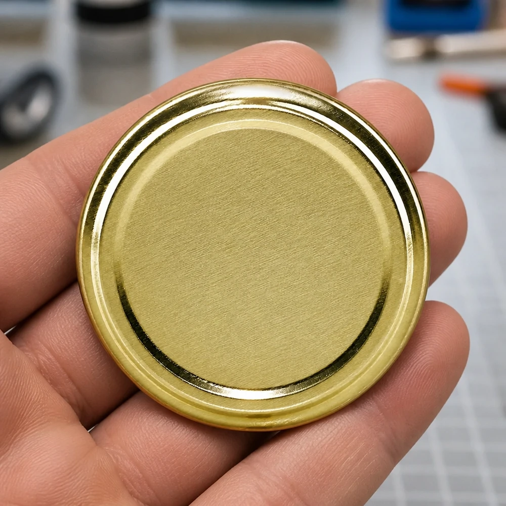 66mm BasicSeal Deckel gold (TO66) UNiTWIST 66mm BasicSeal Twist-Off-Deckel TO66 gold Metalldeckel für Einmachgläser gewerblicher Einsatz Pacadura