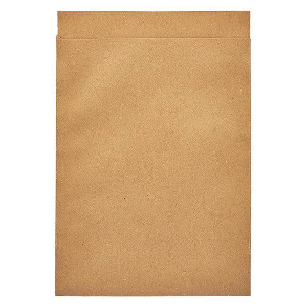 Flachbeutel braun (100er Pack) 150x200mm/50 g/m²