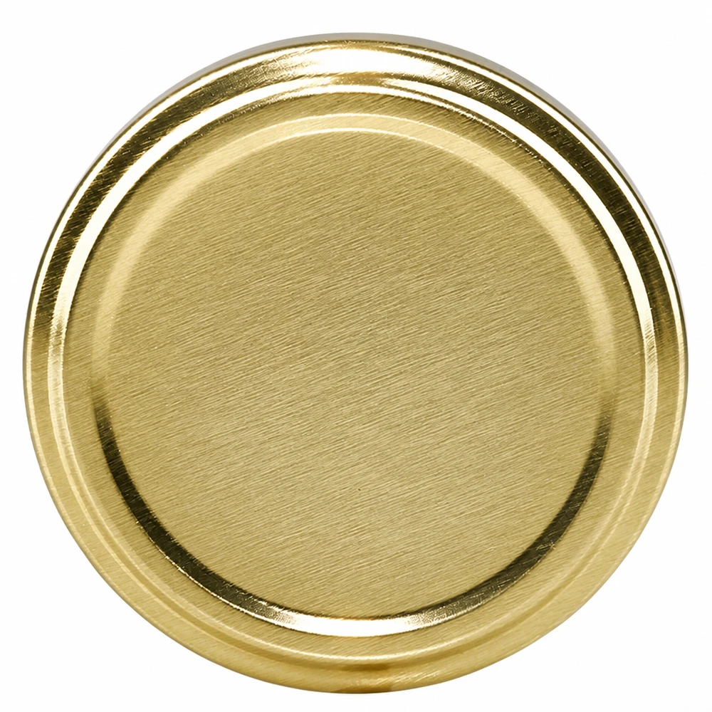 70mm BasicSeal Deckel gold (TO70) UNiTWIST 70mm BasicSeal Twist-Off Deckel TO70 gold Metalldeckel für Einmachgläser gewerblicher Einsatz Großhandel
