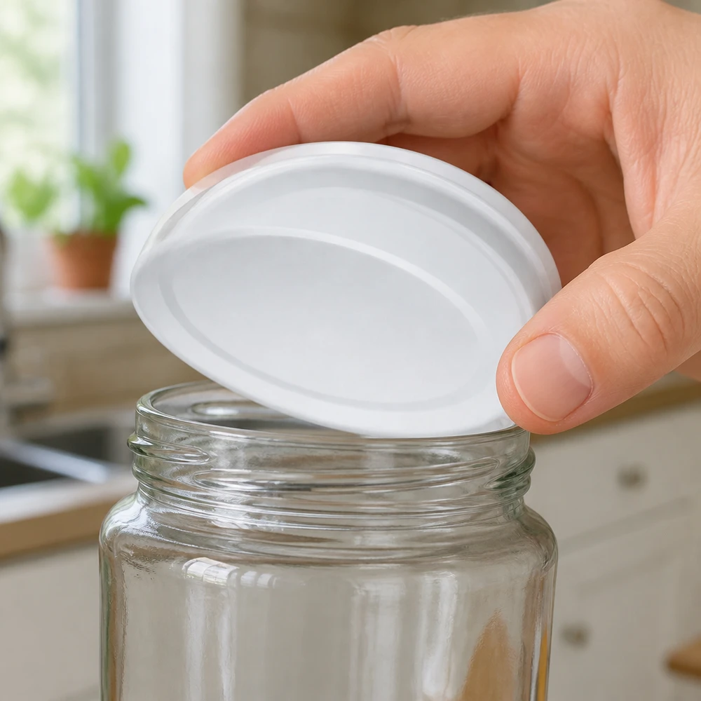 66mm BasicSeal TO66deep Weißblechdeckel für Einmachglas professioneller Verschluss Gastronomie Großhandel