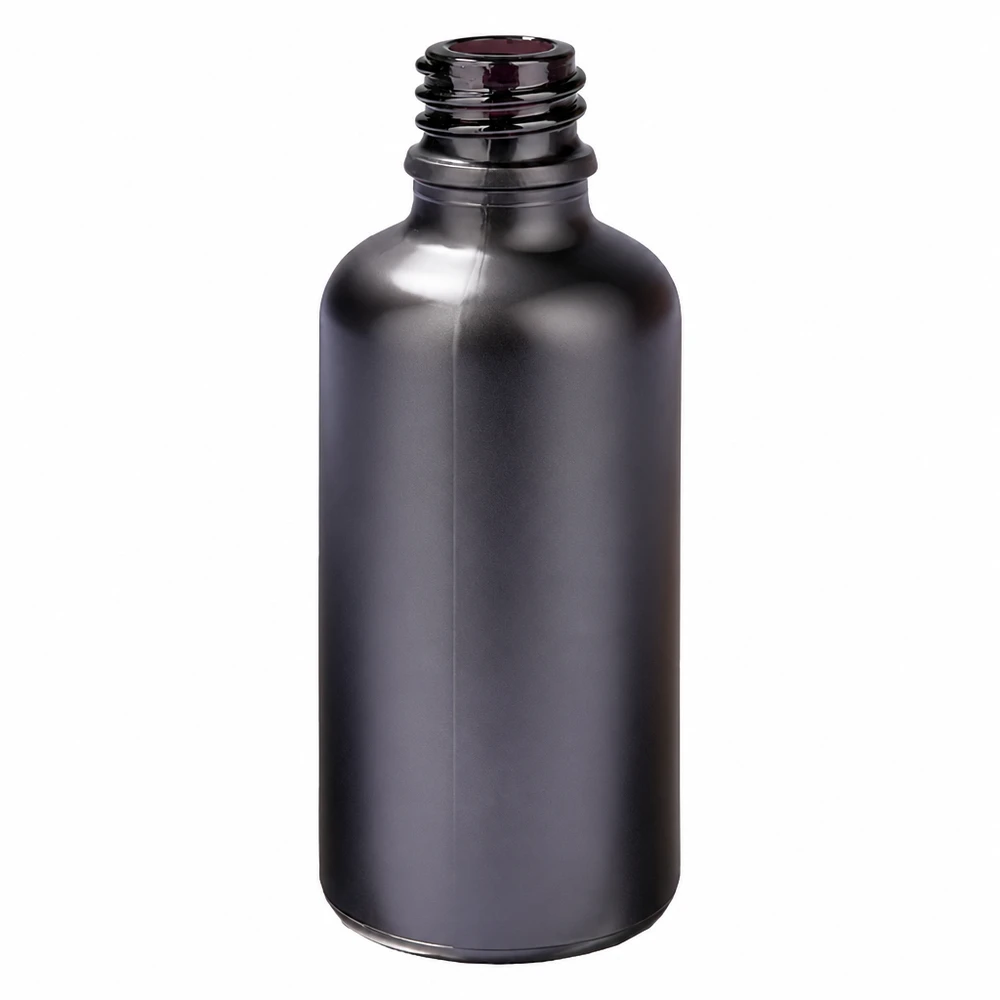 50ml Apothekerflasche schwarz BlackLine UT18/50 UNiTWIST Gewinde für professionelle Anwendung