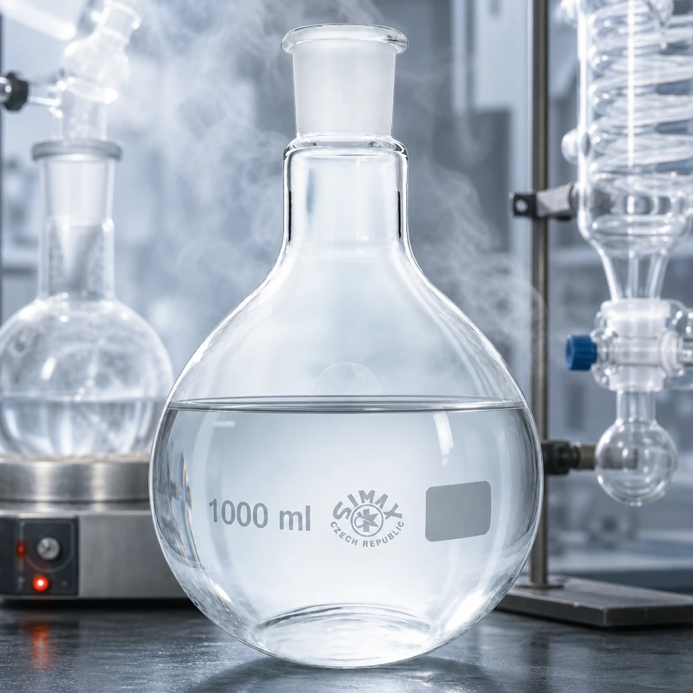Stehkolben 1000ml Borosilikatglas mit Normschliff NS 29/32 für professionelle Laboranwendungen bei Pacadura
