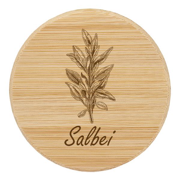 Holzdeckel "Salbei" für WECK RR60