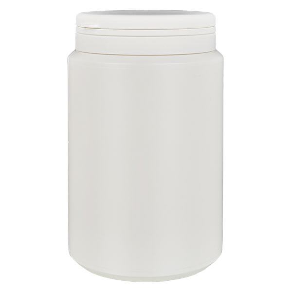 Kapselbox 1000 ml weiß mit Jaycap Originalitätsverschluss weiß