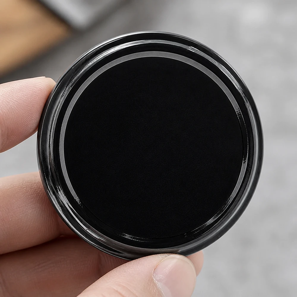 66mm TO66 BasicSeal Twist-Off-Deckel schwarz aus Weißblech für gewerbliche Abfüllung und Konservierung