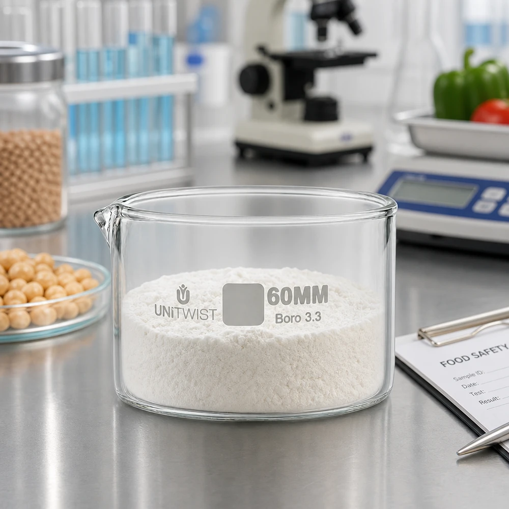 Kristallisierschale ø60mm Borosilikatglas UNiTWIST Kristallisierschale 60mm Borosilikatglas Boro 3.3 UNiTWIST für Labor und Lebensmittelanalyse gewerblich