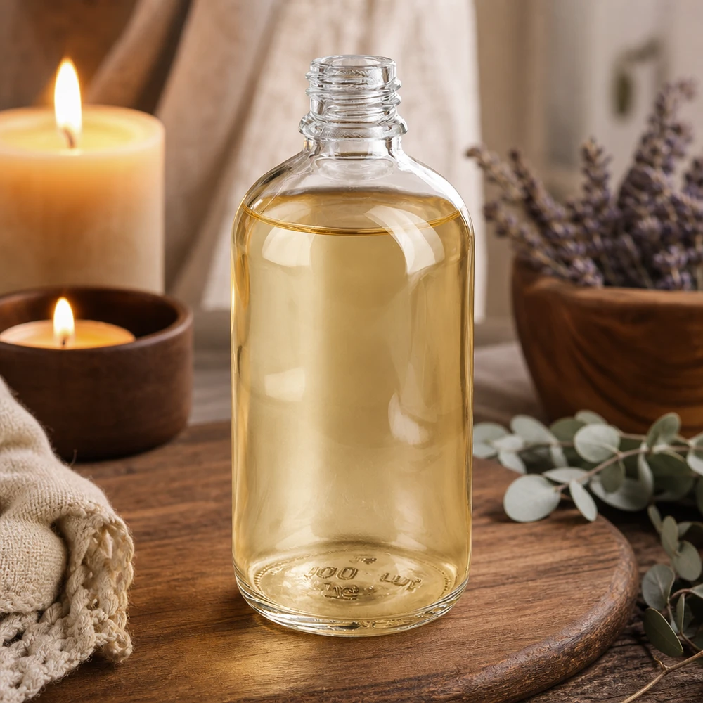 100ml Apothekerflasche ClearLine DIN18 aus Klarglas für professionelle Abfüllung im Fachhandel