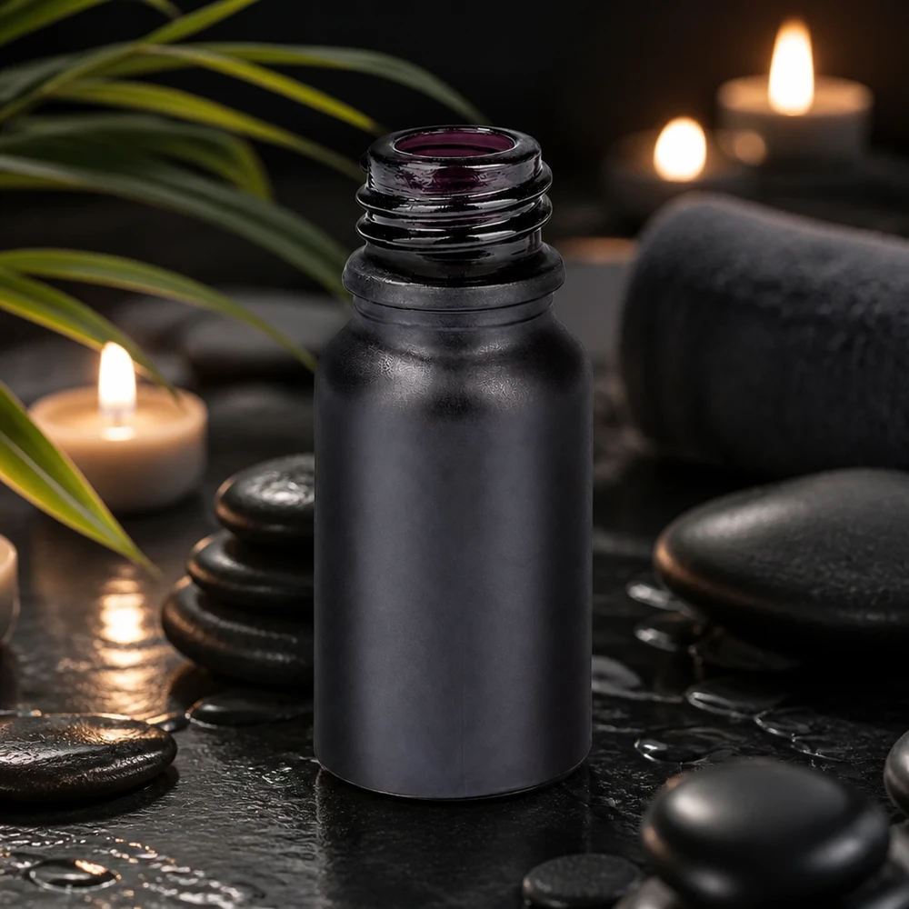 10ml Apothekerflasche BlackLine UT18/10 UNiTWIST 10ml Apothekerflasche BlackLine schwarz UT18/10 UNiTWIST Gewinde für professionelle Anwendung Fachhandel