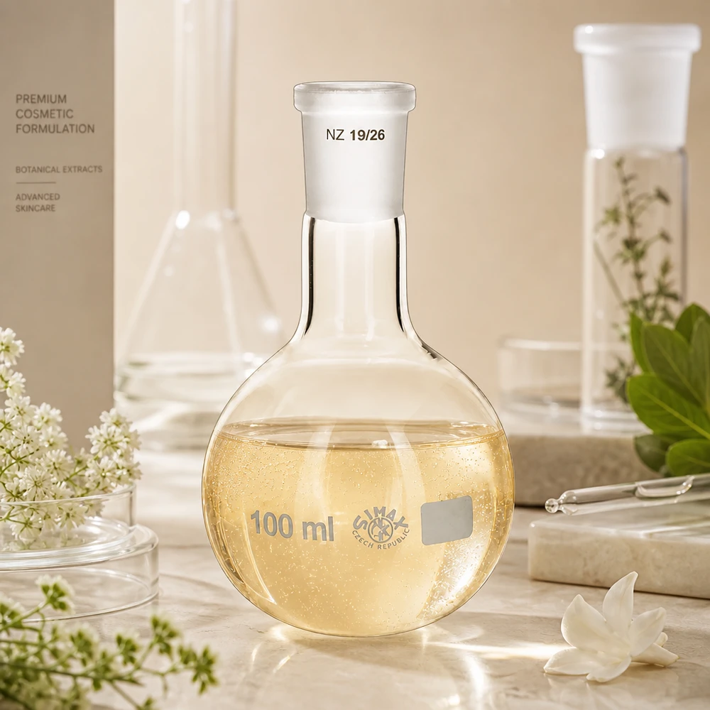 Stehkolben 100ml Borosilikatglas NS 19/26 Normschliff für Labor und Destillation bei Pacadura.de