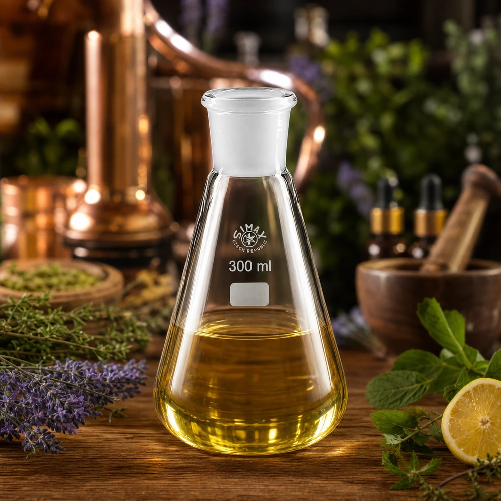 Erlenmeyerkolben 300ml mit Normschliff (29/32) Erlenmeyerkolben 300ml Borosilikatglas mit Normschliff NS 29/32 für professionelle Laboranwendungen bei Pacadura