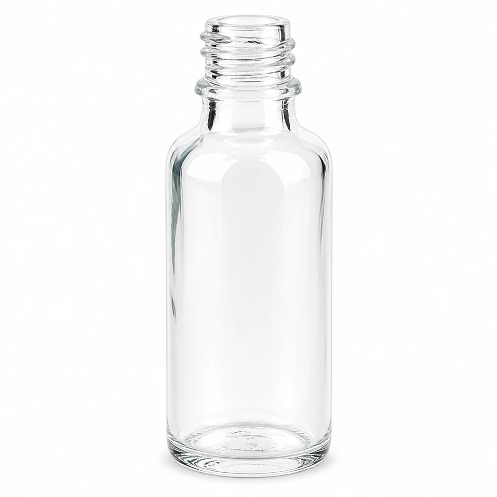 30ml klare Apothekenflasche aus Glas für pharmazeutische und gewerbliche Anwendungen bei Pacadura