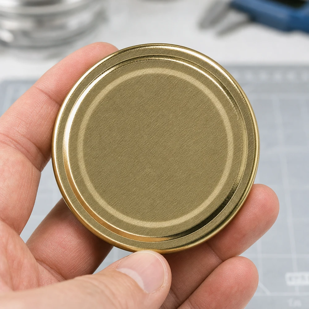 UNiTWIST TO66 Metalldeckel gold BioSeal BPA-NI unitemp Twist-Off-Deckel für Gläser Großhandel