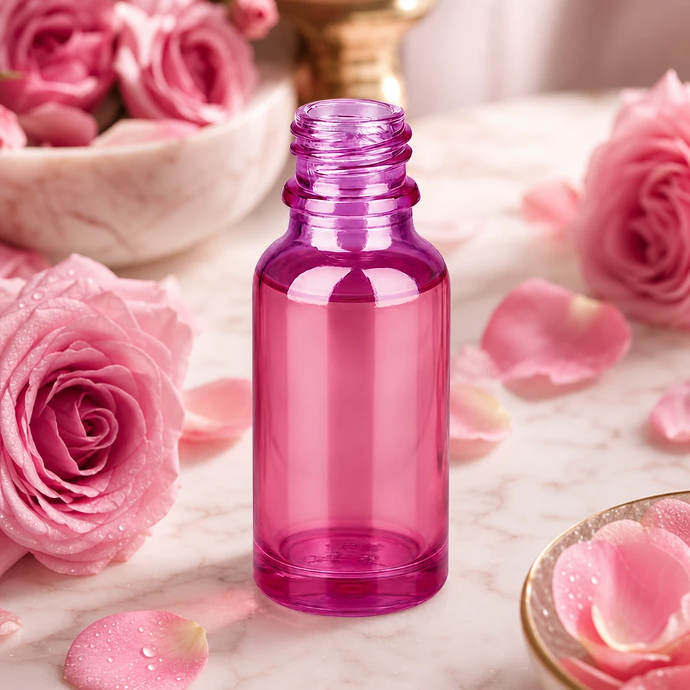 20ml Apothekenflasche PurpleLine UT18/20 UNiTWIST 20ml Apothekerflasche PurpleLine violett Glas UT18/20 UNiTWIST Gewinde für professionelle Kosmetik Aromatherapie