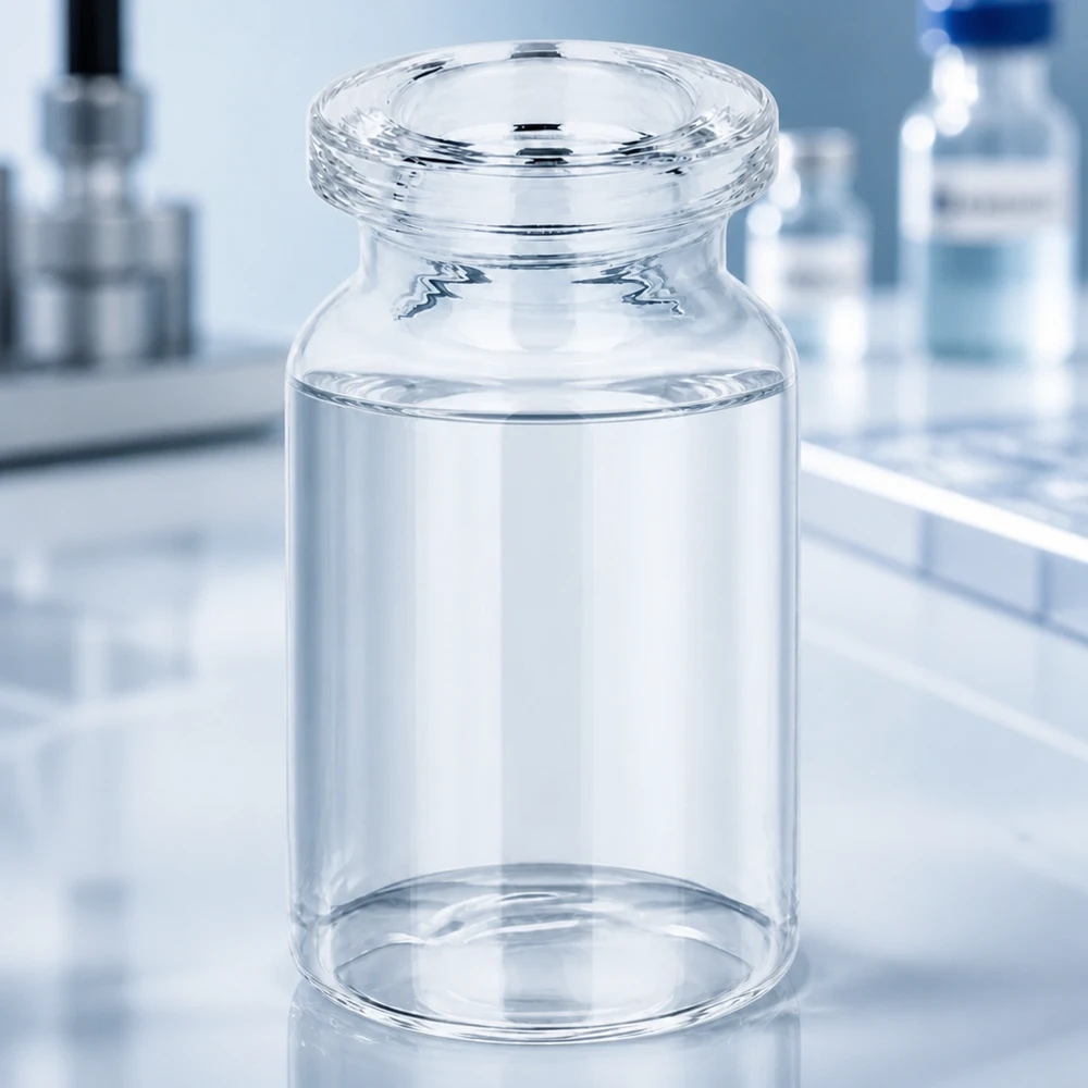 Injektionsflasche Klarglas 5ml Injektionsflasche Klarglas 5ml für pharmazeutischen und labortechnischen Einsatz im Fachhandel