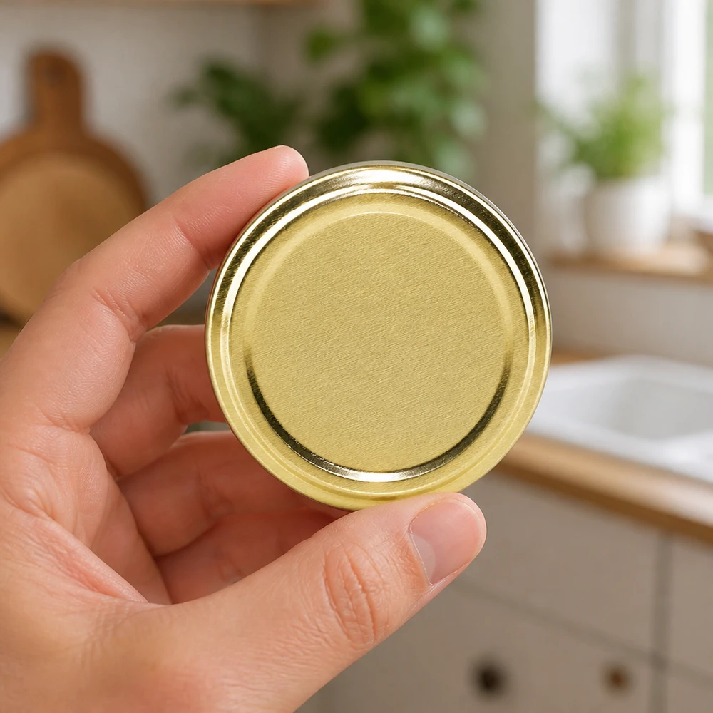UNiTWIST TO43 Twist-Off-Deckel gold BioSeal BPA-NI unitemp Metalldeckel für Gläser Großhandel Pacadura
