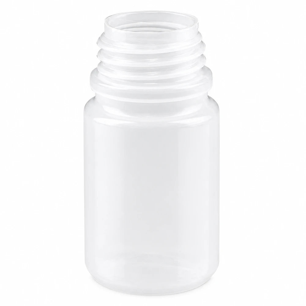 50ml Laborflasche Weithals ohne Verschluss 50ml HDPE Weithals-Laborflasche ohne Verschluss für professionellen Labor- und Gewerbeeinsatz
