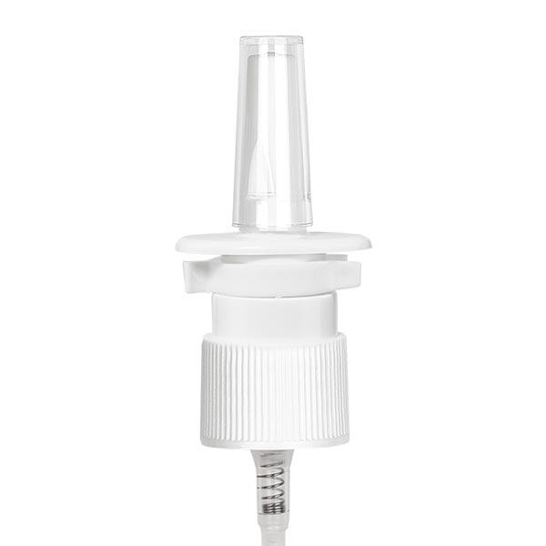 Nasenzerstäuber weiß inkl Kappe 18mm