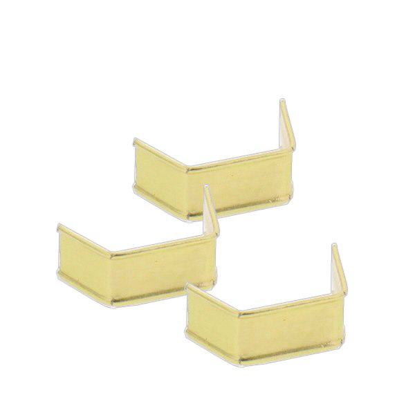 1 U-Clip aus Papier, Länge 33, gold
