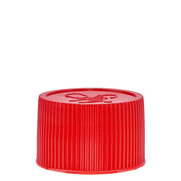 Schraubverschluss Polypropylen rot ND 25 Kindersicherung