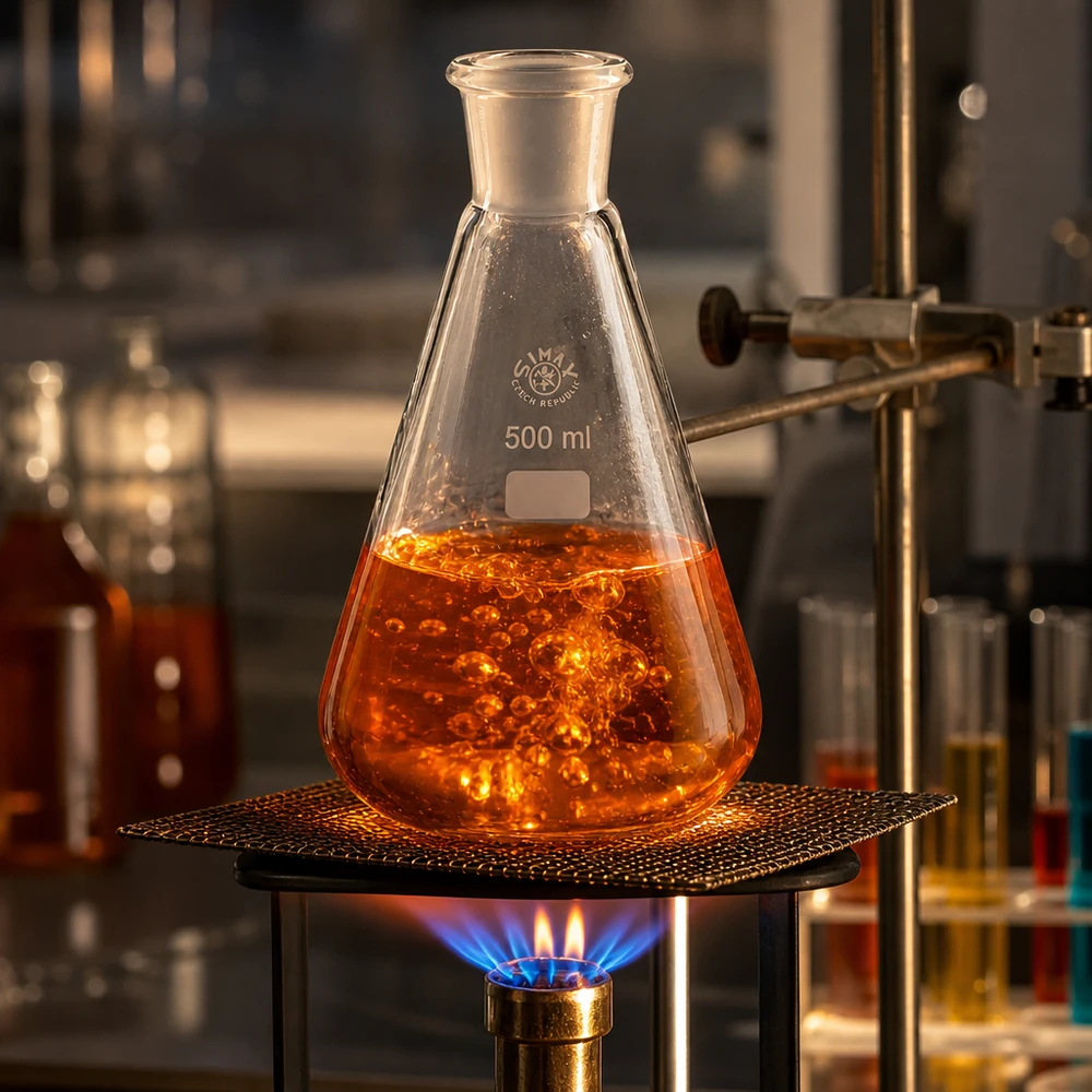 Erlenmeyerkolben 500ml mit Normschliff (29/32) Erlenmeyerkolben 500ml Borosilikatglas Normschliff 29/32 für professionelle Laboranwendungen bei Pacadura