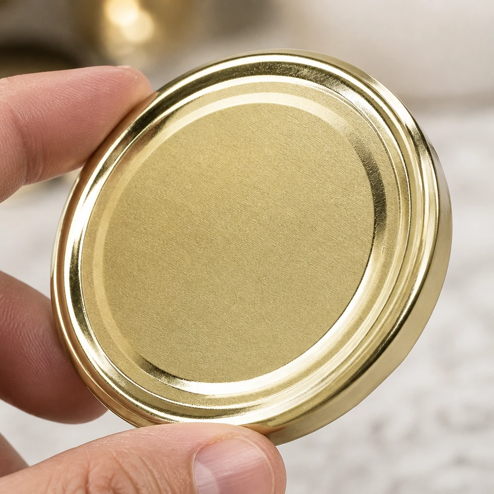 82mm BasicSeal Deckel gold (TO82) UNiTWIST 82mm Twist-Off Deckel TO82 gold BasicSeal Metalldeckel für Gläser gewerblicher Einsatz Großhandel