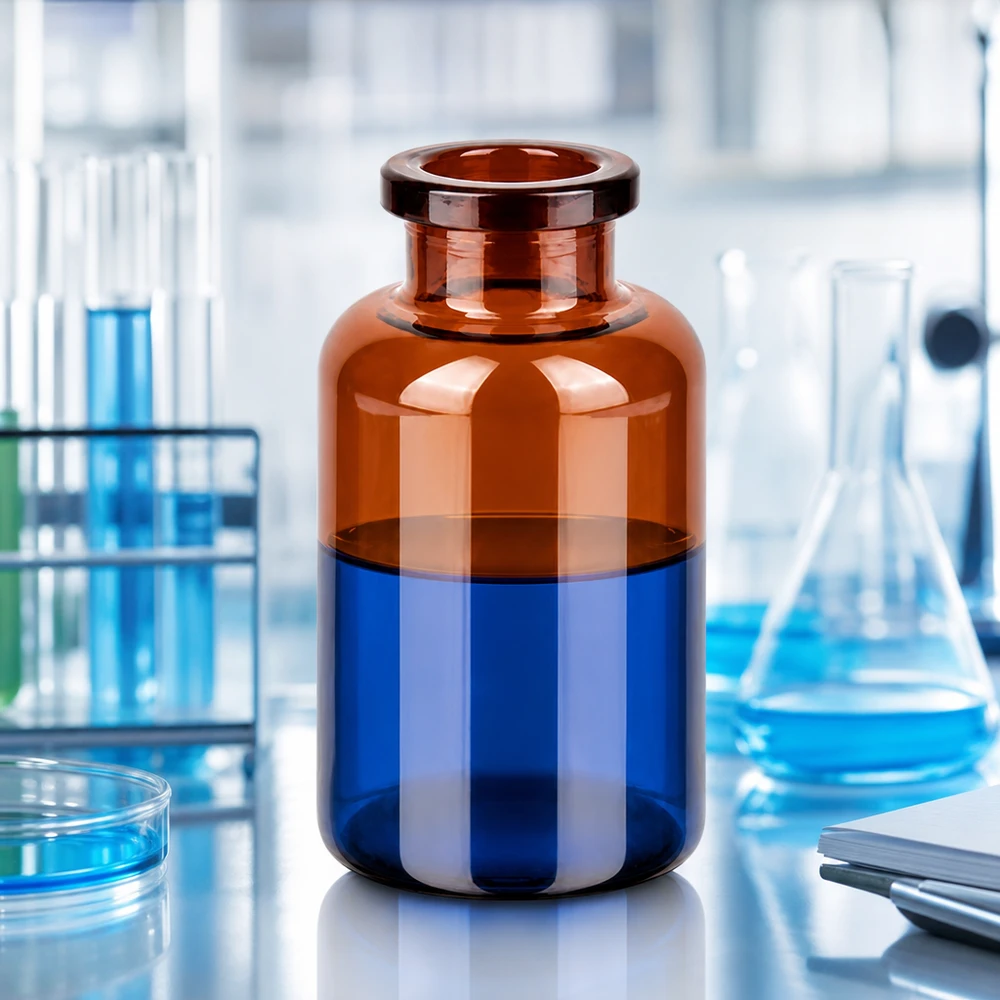 Injektionsflasche Braunglas 20ml Injektionsflasche 20ml Braunglas für pharmazeutischen und gewerblichen Einsatz im Labor