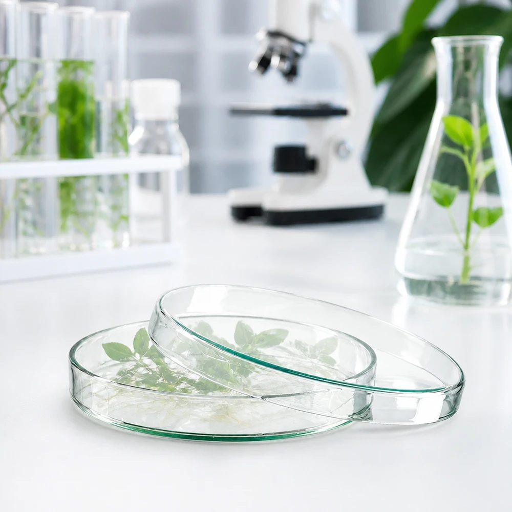 Petrischale 120x20mm aus Borosilikatglas für professionelle Laboranwendungen im gewerblichen Einsatz