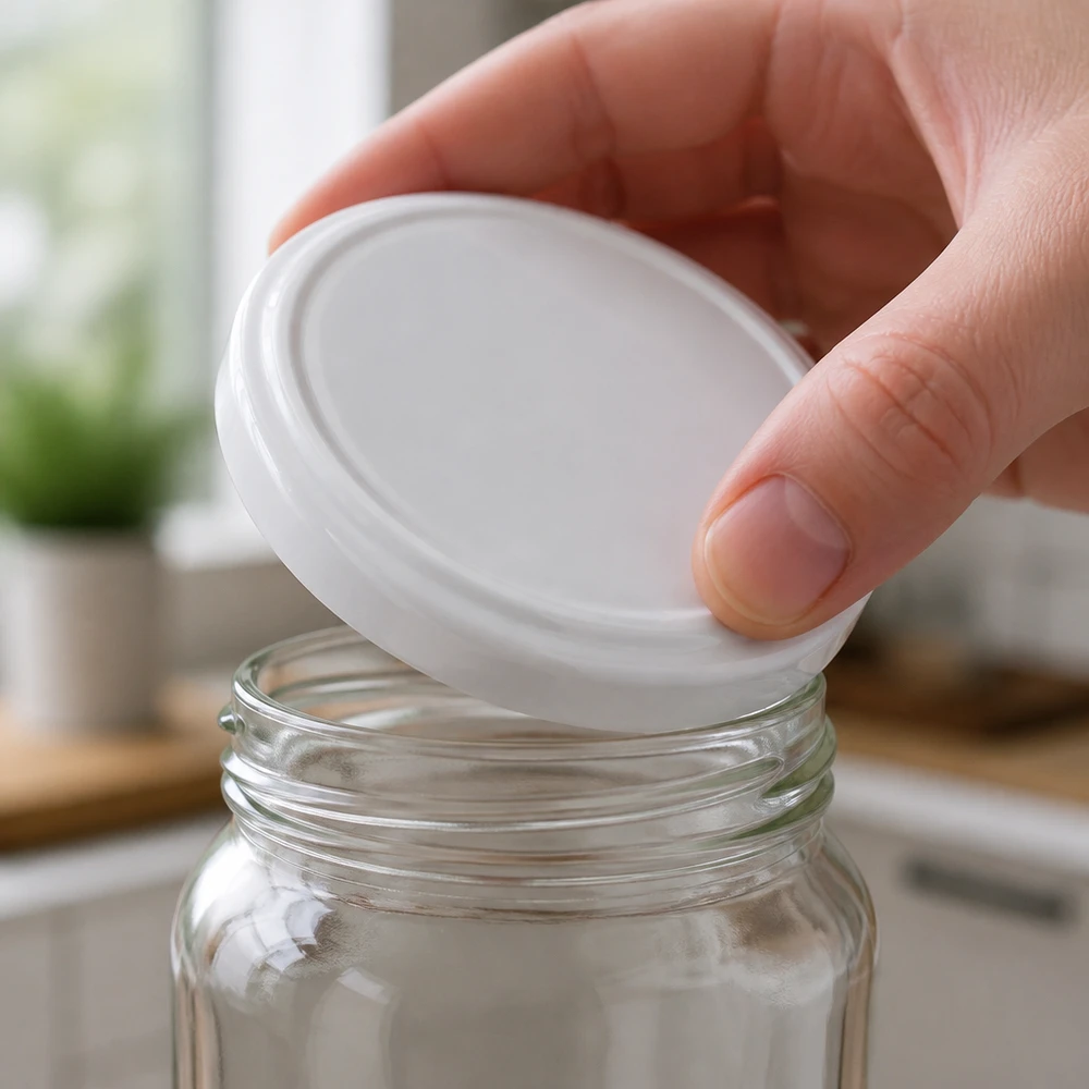 UNiTWIST TO63 Weißblech-Twist-Off-Deckel BioSeal BPA-frei unitemp für Einmachgläser gewerblicher Einsatz