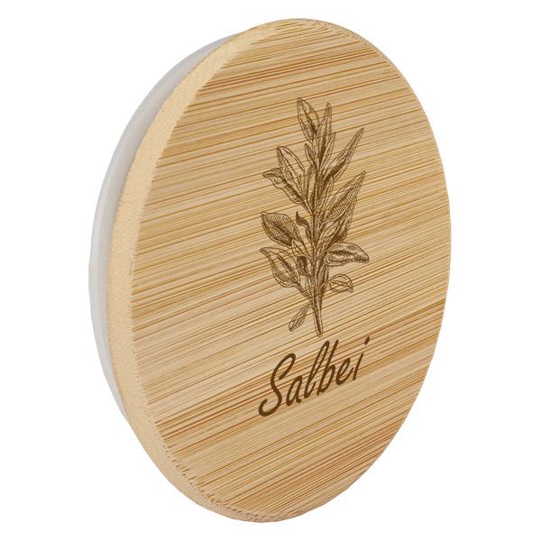 Holzdeckel "Salbei" für WECK RR60