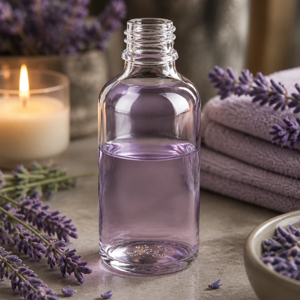 Klarglas Flasche 50ml DIN 18 50ml klare Apothekenflasche ApoGlas für professionelle Anwendung in Apotheken und Gewerbebetrieben