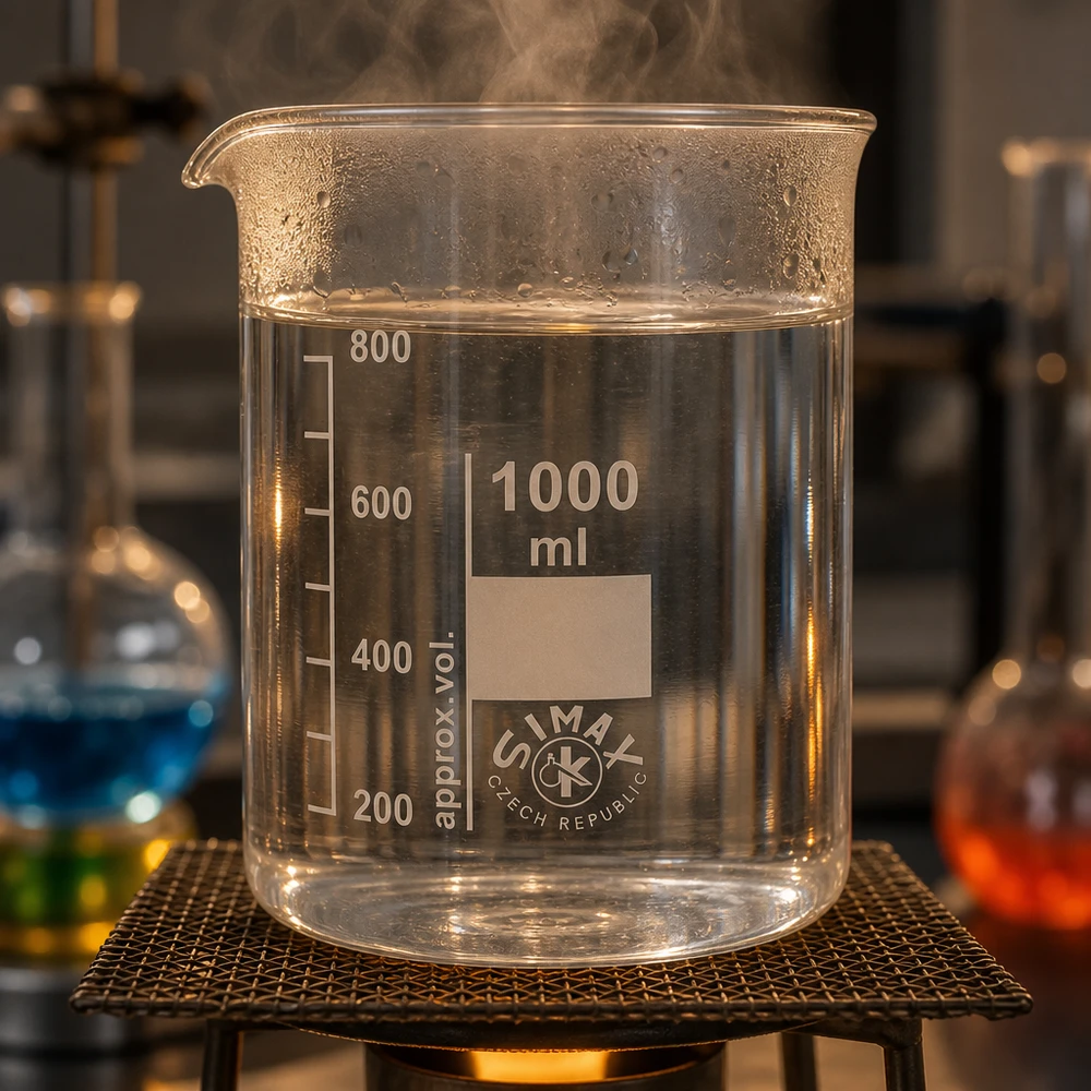 Becherglas 1000ml Borosilikatglas, niedrige Form Becherglas 1000ml aus Borosilikatglas niedrige Form für professionelle Laboranwendungen und Gewerbetreibende