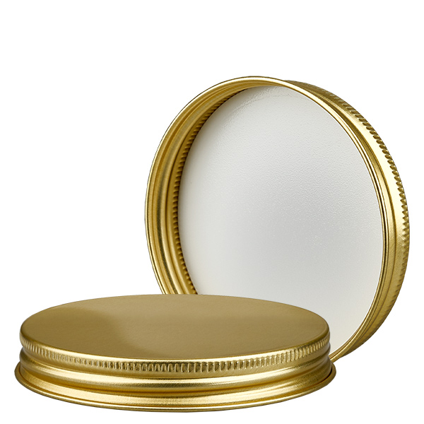 Metall Schraubverschluss gold, Gewinde 63mm/R3 ApoGlas Metall Schraubverschluss gold, Gewinde 63mm/R3 ApoGlas