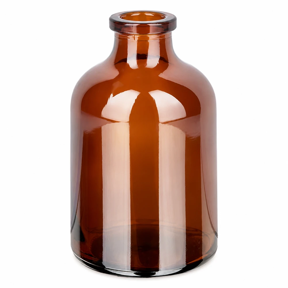 Injektionsflasche 50ml Braunglas lichtgeschützt für pharmazeutischen und gewerblichen Einsatz