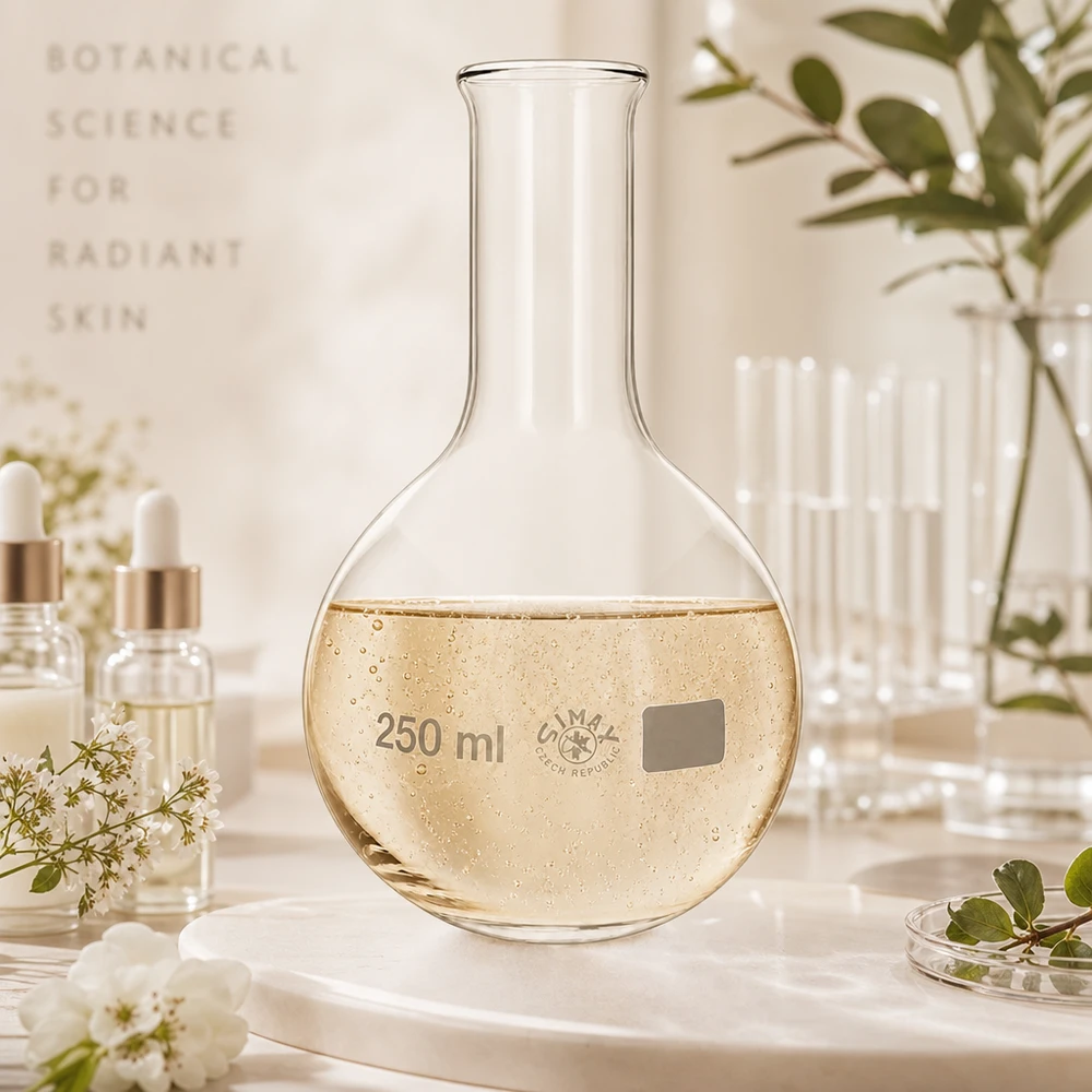 Stehkolben 250ml Enghals aus Borosilikatglas für professionelle Laboranwendungen und chemische Analysen