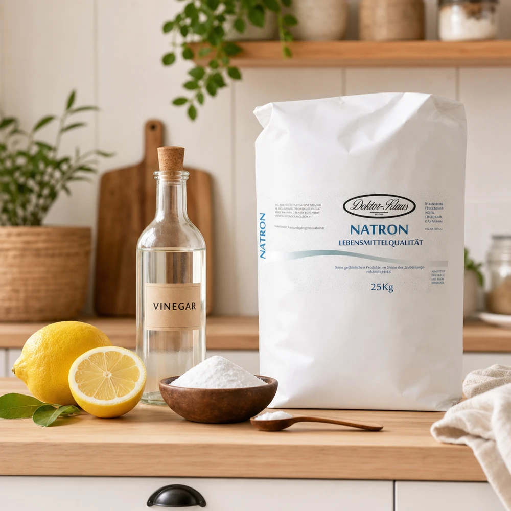 25kg Natron Pulver Natriumhydrogencarbonat Großpackung für Gewerbe und professionelle Anwendung Pacadura Fachhandel