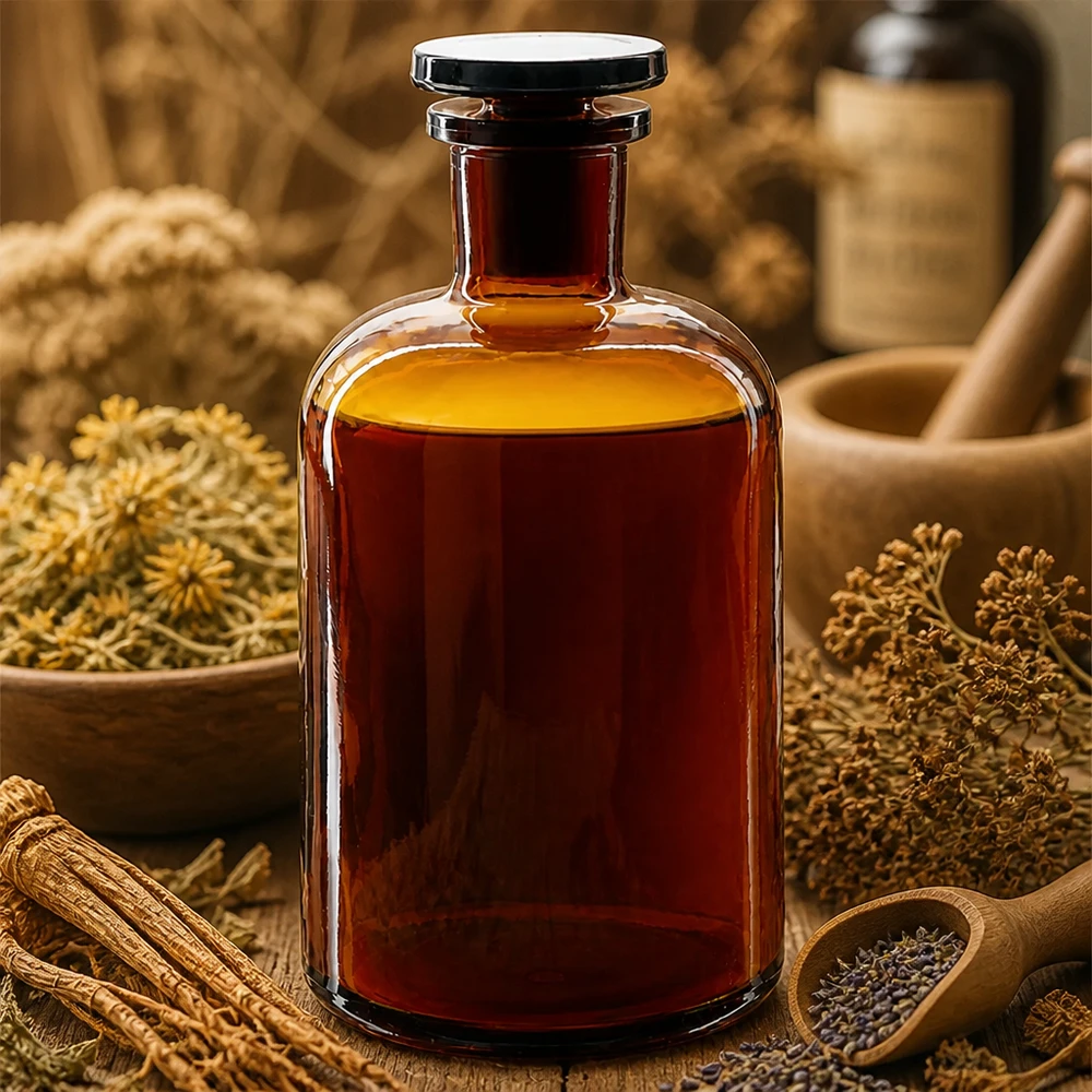 Rundschulterfl. 500ml braun Enghals Glasstopfen Braune Enghals-Rundschulterflasche 500ml aus Glas mit Glasstopfen für professionellen Laboreinsatz